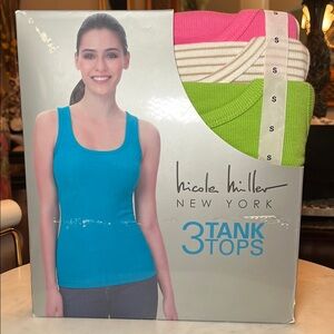 Nicole Miller New York set of three Tank Tops
